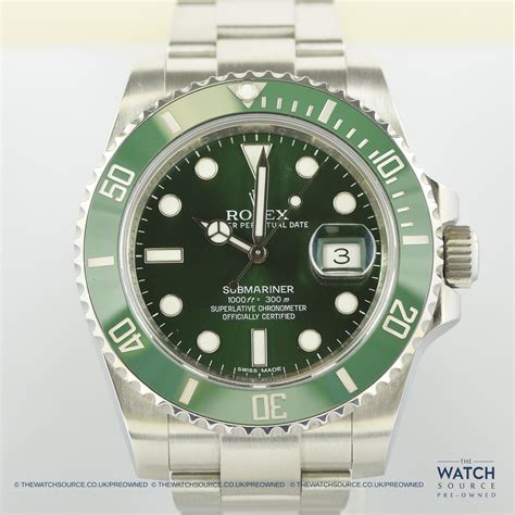 pre owned rolex submariner hulk|rolex hulk submariner retail price.